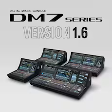 狗萬 DM7 系列數字調音臺新固件和PY64-D Dante 接口卡登場